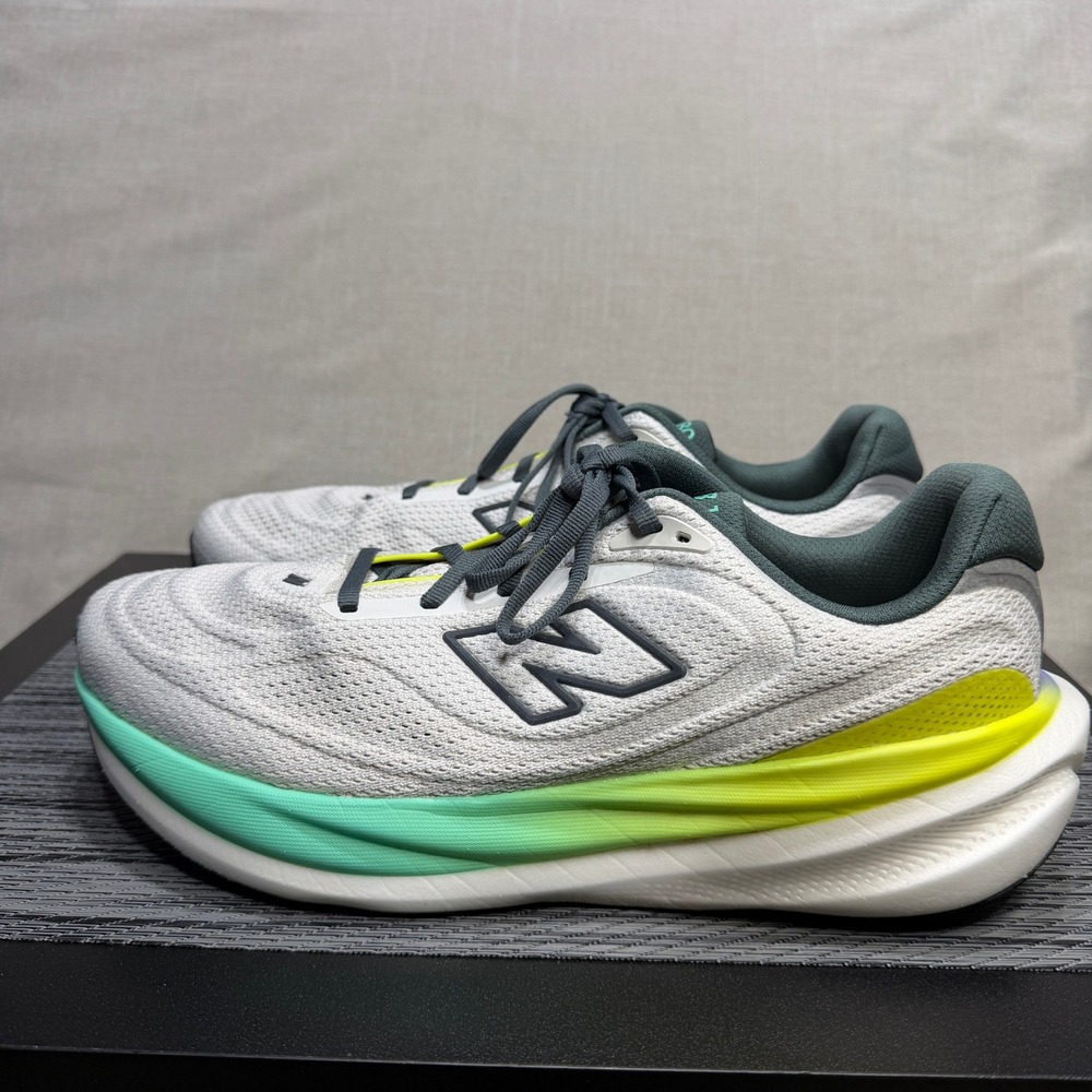 New Balance Fresh Foam X 1080 v15 Shoes - Mens 10.5 - White Gray